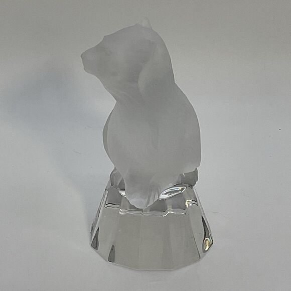Vintage WMF Crystal Bear Figurine - Picture 5 of 7